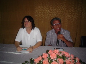 Participación en Congreso y homenaje en David, Panamá.